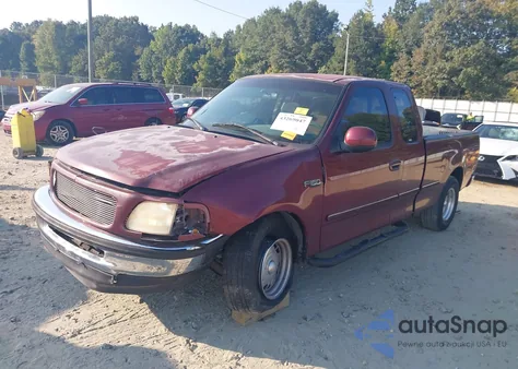 1997 Ford F-150 Lariat/Standard/Xl/Xlt из США, поврежденный, VIN 1FTDX1763VNC89799